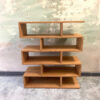 ZigZag-Schuhregal-Eiche