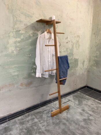 herrendiener holz kleiderleiter