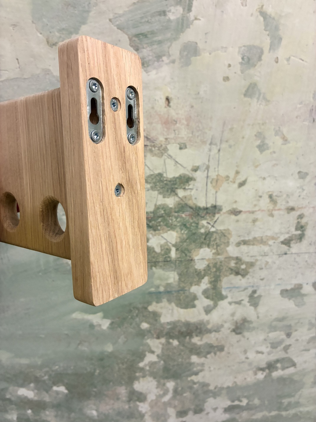 Kleine Wandgarderobe aus Holz - Image 13