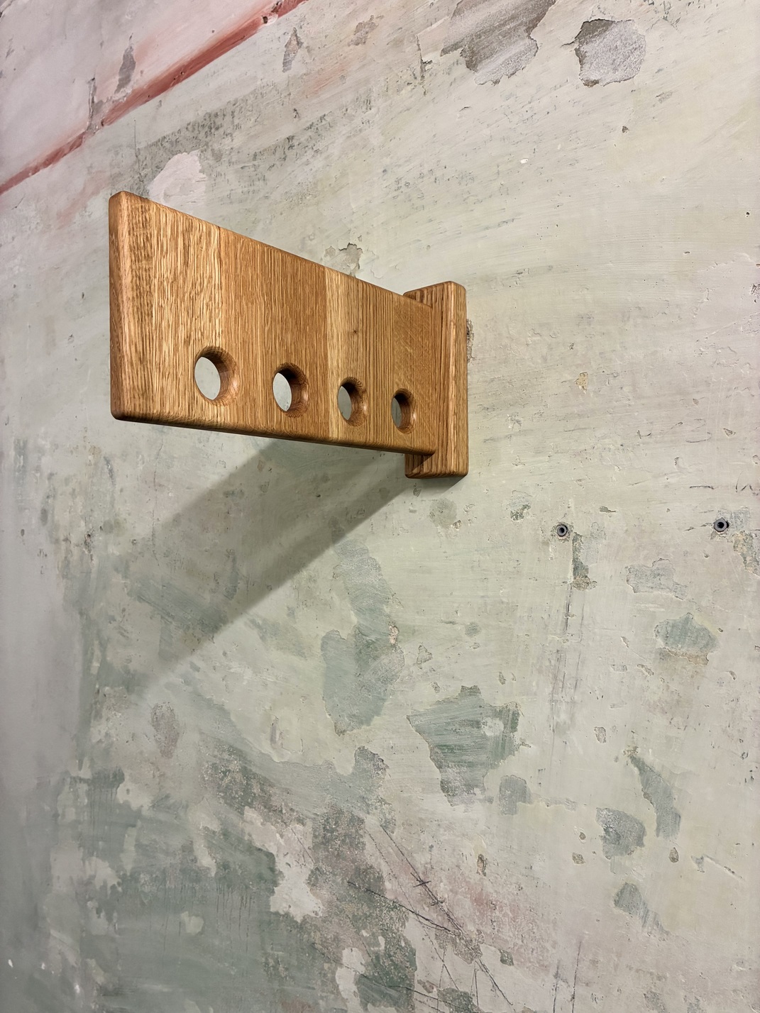 Kleine Wandgarderobe aus Holz - Image 9